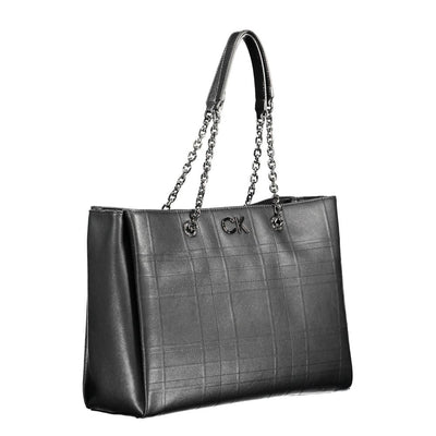 Sac à main en polyester noir Calvin Klein
