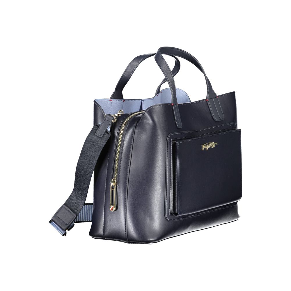 Sac à main Tommy Hilfiger en polyéthylène bleu