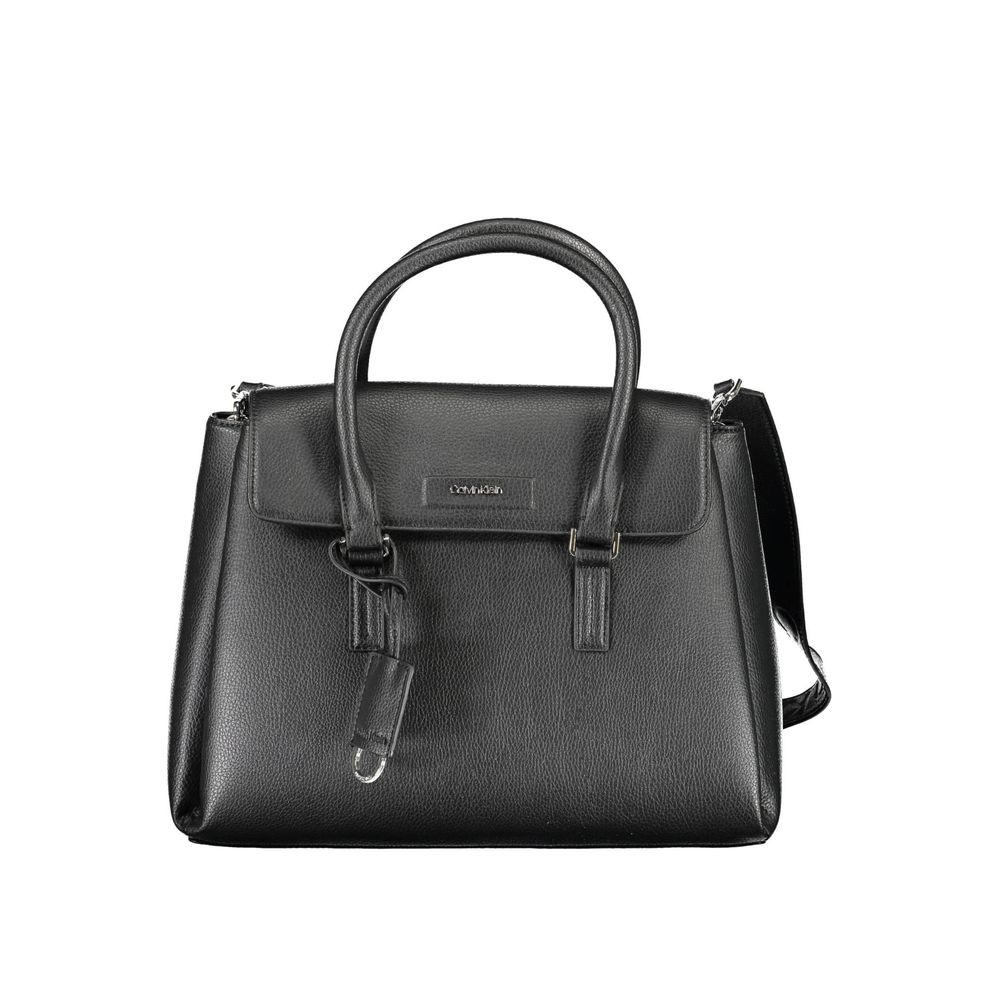Sac à main en polyester noir Calvin Klein