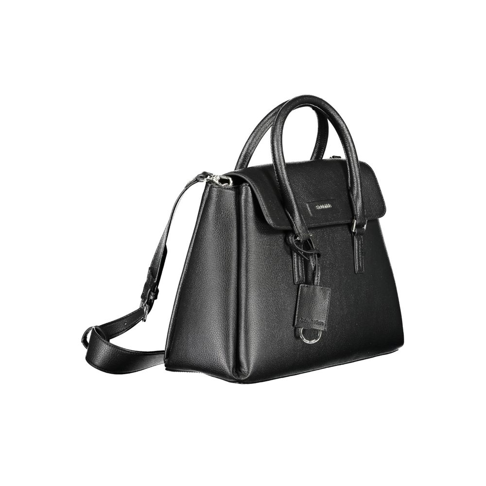 Sac à main en polyester noir Calvin Klein