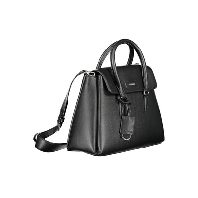 Sac à main en polyester noir Calvin Klein