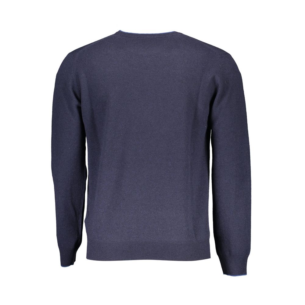 Pull en laine bleu Harmont &amp; Blaine