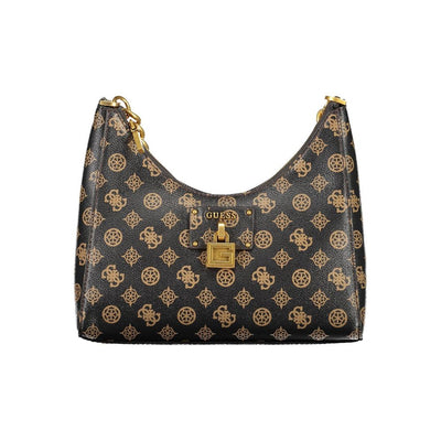Sac à main Guess Jeans en polyéthylène marron