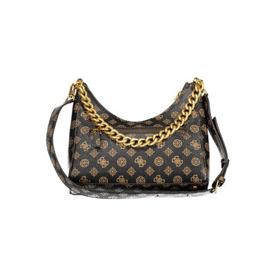 Sac à main Guess Jeans en polyéthylène marron