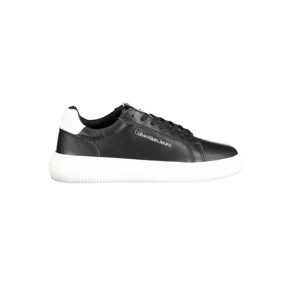Calvin Klein Zwarte Polyester Sneaker