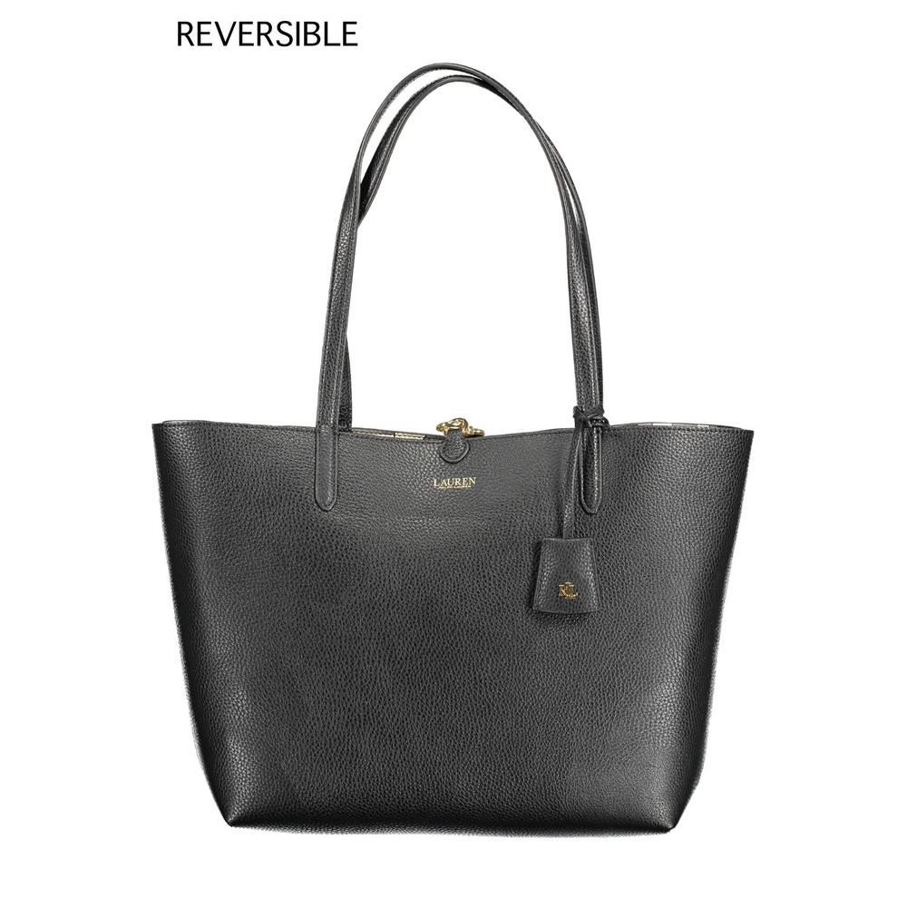 Sac à main en polyéthylène noir Ralph Lauren