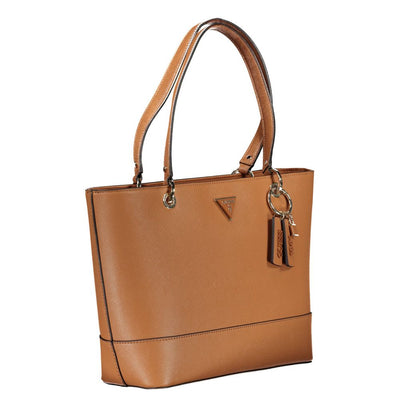 Sac à main Guess Jeans en polyéthylène marron