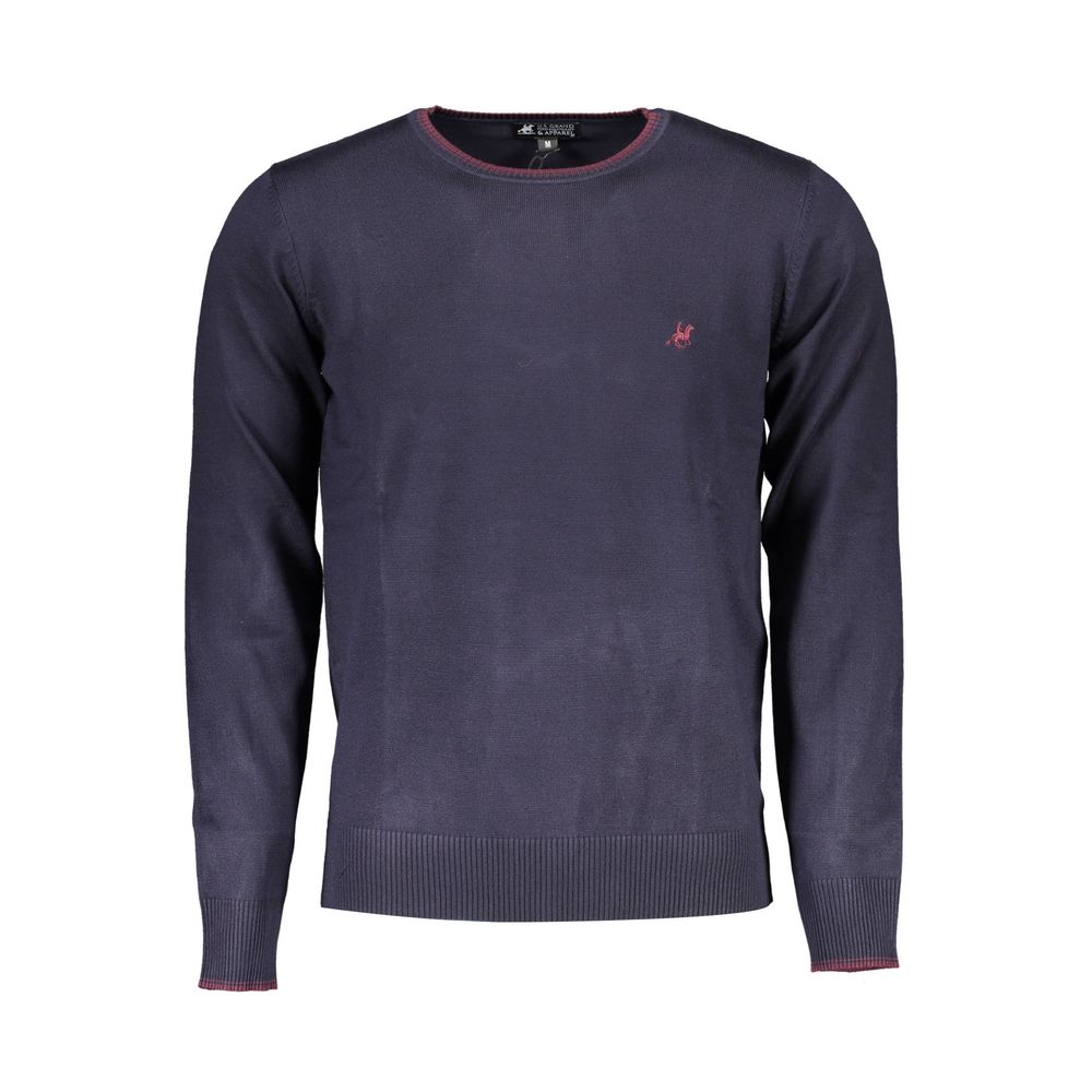 Pull US Grand Polo en nylon bleu