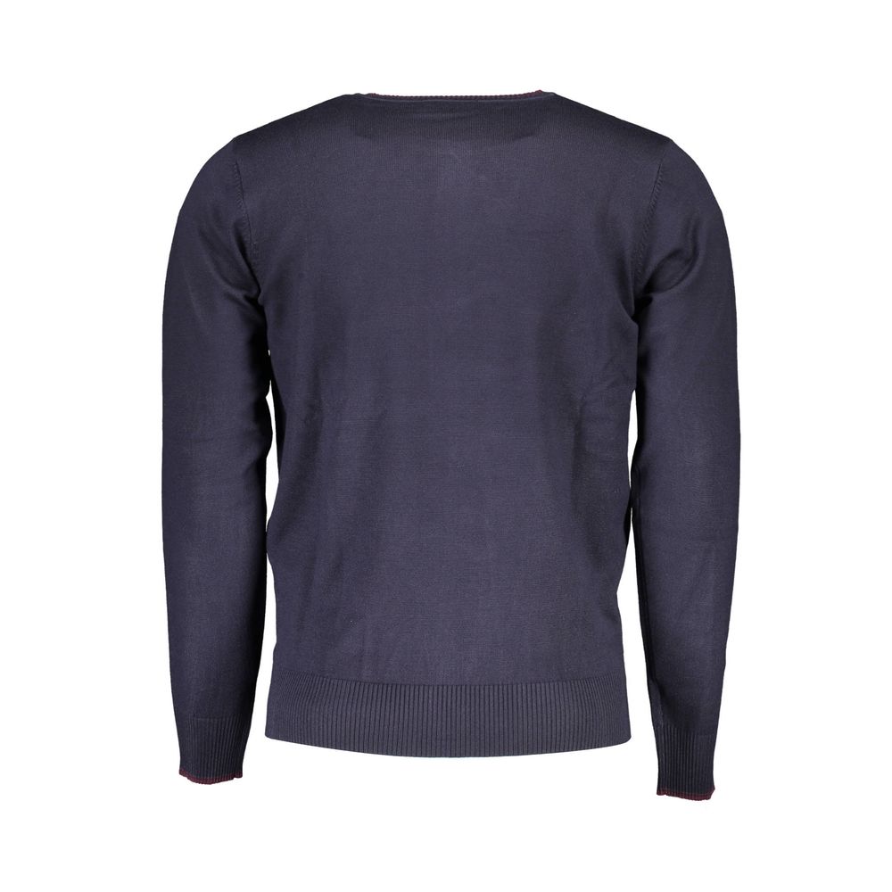 Pull US Grand Polo en nylon bleu