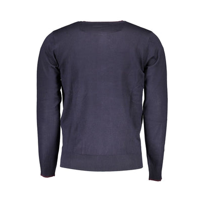 Pull US Grand Polo en nylon bleu