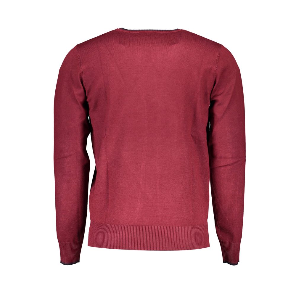 Pull US Grand Polo en nylon rouge