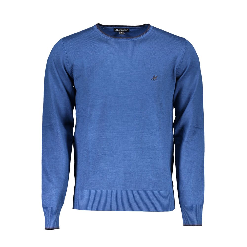 Pull US Grand Polo en nylon bleu