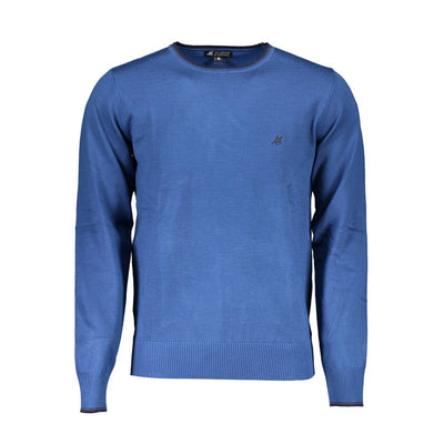 Pull US Grand Polo en nylon bleu
