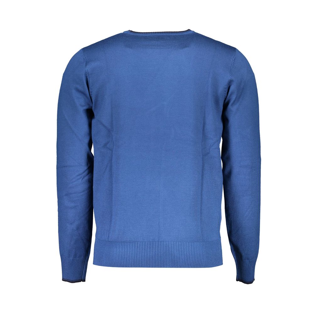 Pull US Grand Polo en nylon bleu