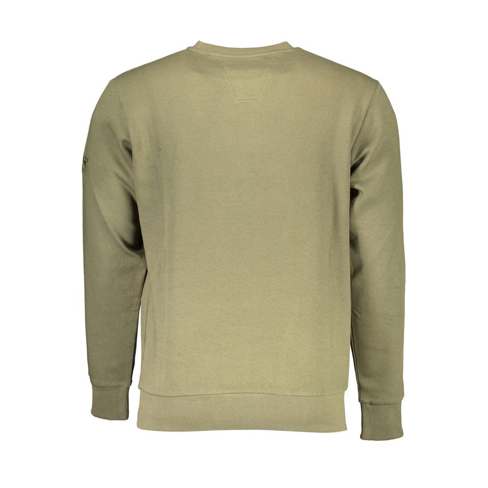 Pull en coton vert US Grand Polo
