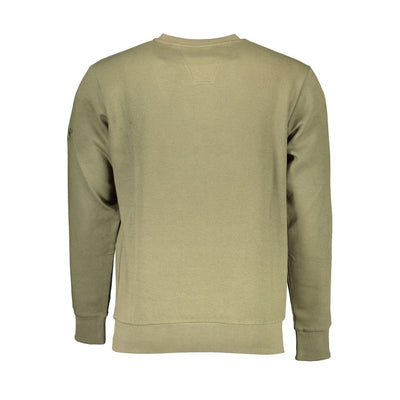 Pull en coton vert US Grand Polo