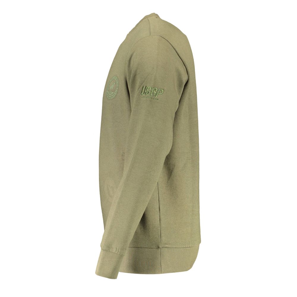 Pull en coton vert US Grand Polo