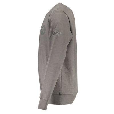 Pull en coton gris US Grand Polo