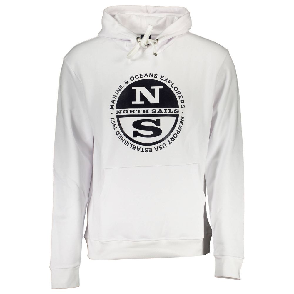 Pull en coton blanc North Sails