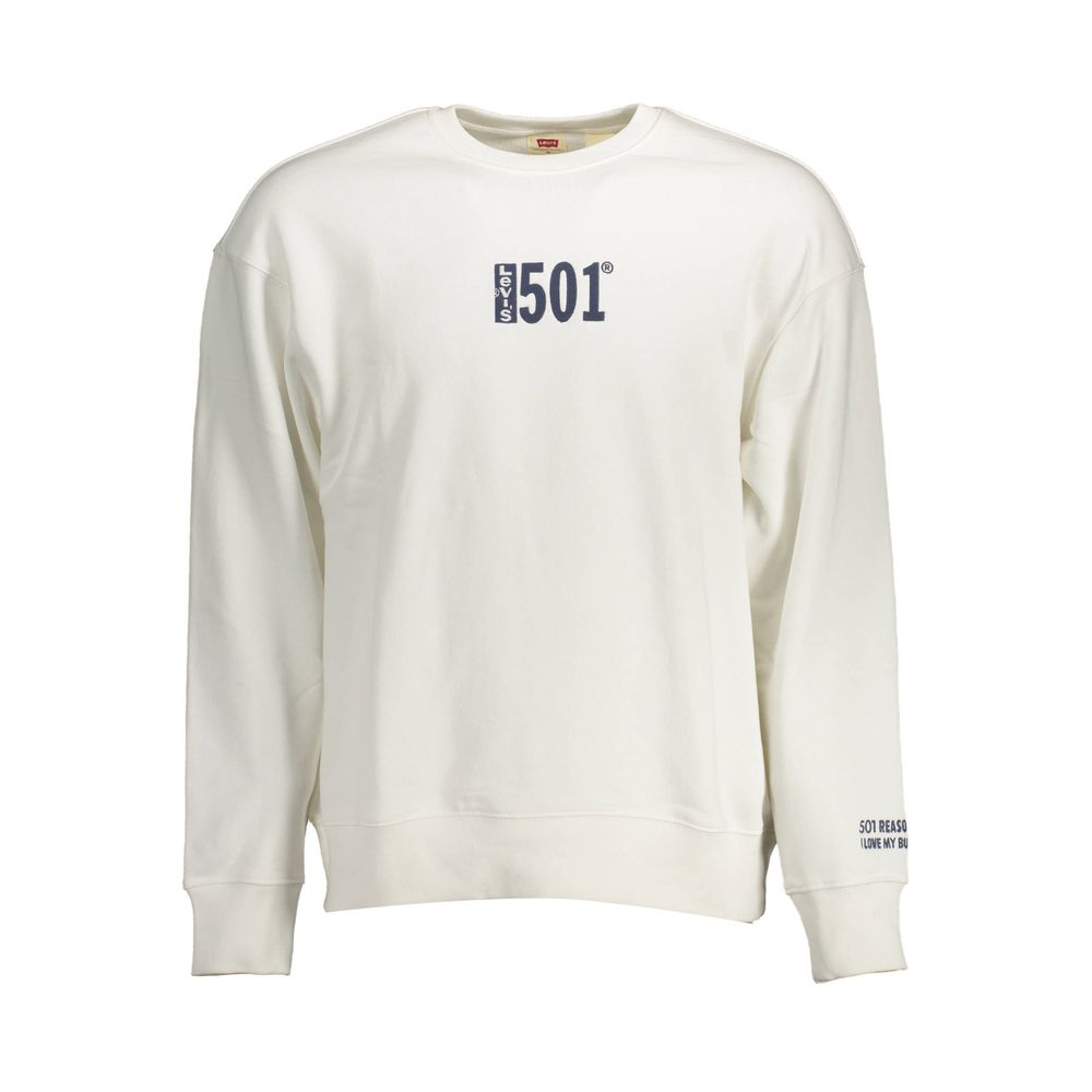 Pull en coton blanc Levi's