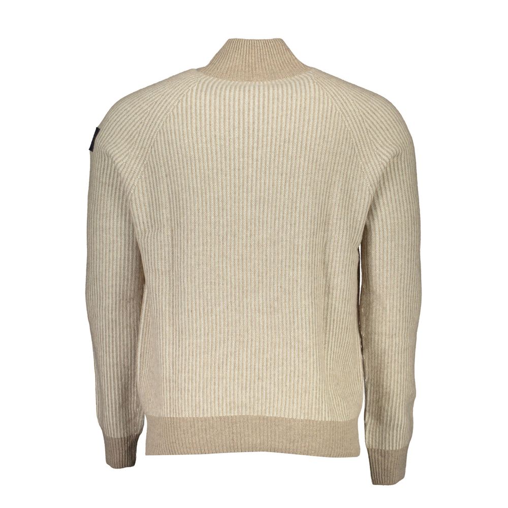Pull en laine beige North Sails
