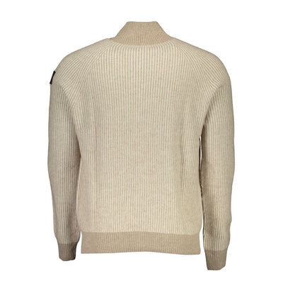 Pull en laine beige North Sails