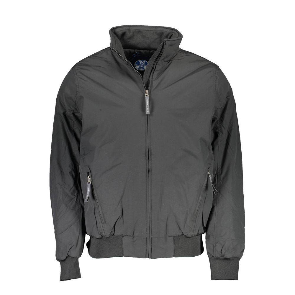 North Sails Black Polyester Men's Jacket