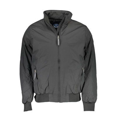 North Sails Black Polyester Men's Jacket