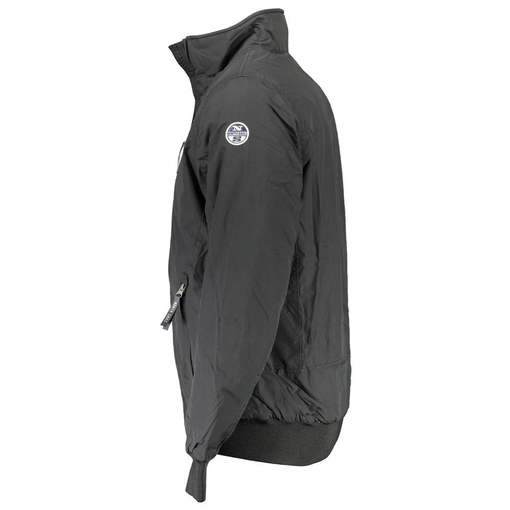 North Sails Black Polyester Men's Jacket