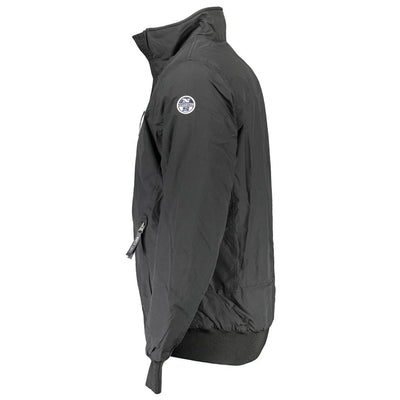 North Sails Black Polyester Men's Jacket
