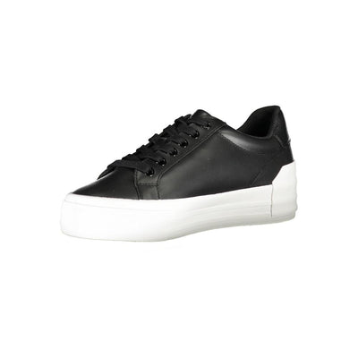 Calvin Klein Black Polyester Sneaker