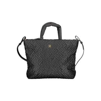 Sac à main Tommy Hilfiger en polyester noir