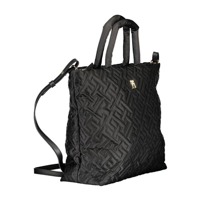 Sac à main Tommy Hilfiger en polyester noir