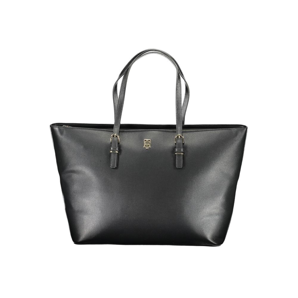 Sac à main Tommy Hilfiger en polyéthylène noir