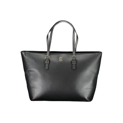 Sac à main Tommy Hilfiger en polyéthylène noir