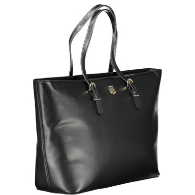 Sac à main Tommy Hilfiger en polyéthylène noir