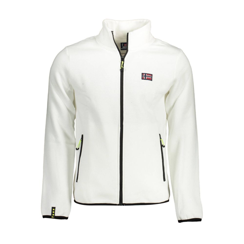 Pull en coton blanc Norvège 1963