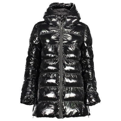 US POLO ASSN. Zwarte polyester jassen en jassen