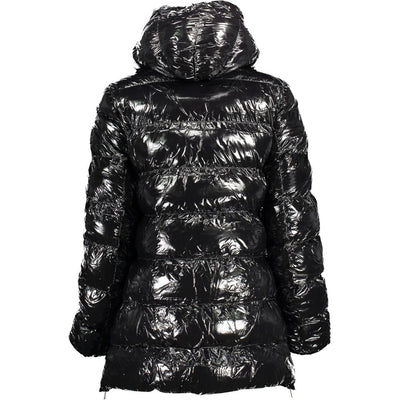 US POLO ASSN. Zwarte polyester jassen en jassen