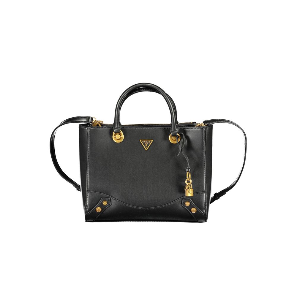 Sac à main Guess Jeans en polyéthylène noir