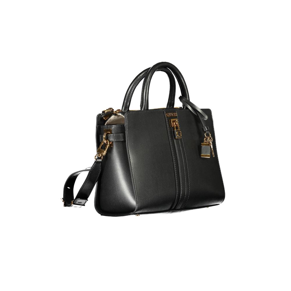 Sac à main Guess Jeans en polyéthylène noir