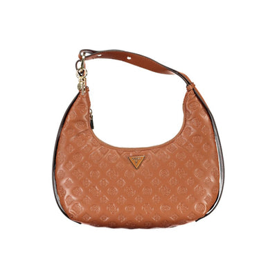 Sac à main Guess Jeans en polyéthylène marron