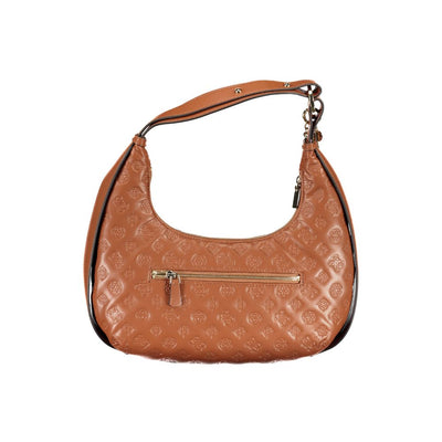 Sac à main Guess Jeans en polyéthylène marron