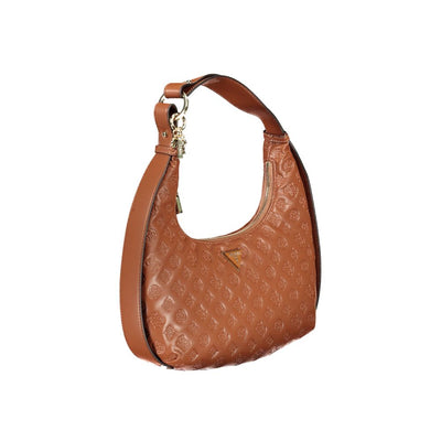 Sac à main Guess Jeans en polyéthylène marron