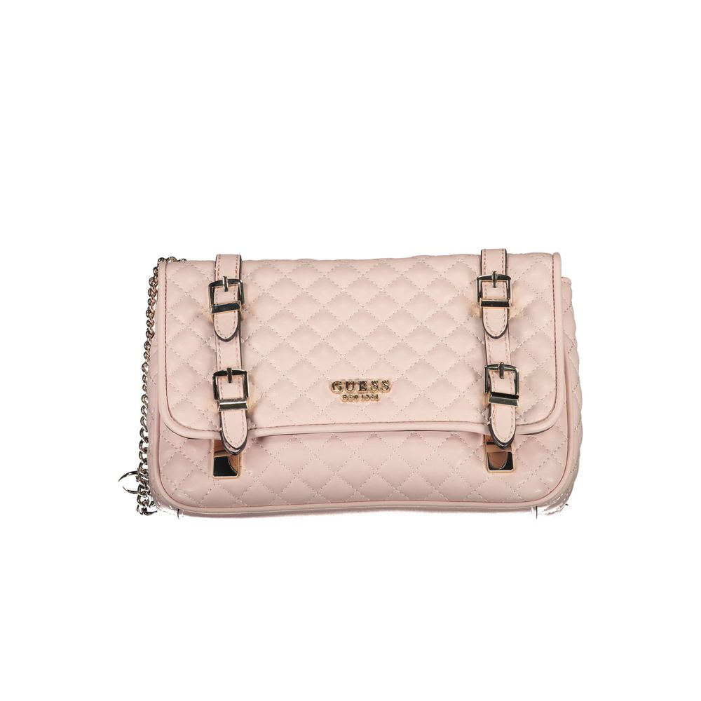 Sac à main Guess Jeans en polyéthylène rose