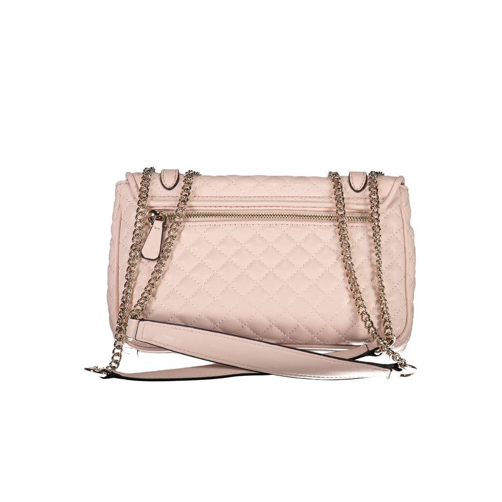 Sac à main Guess Jeans en polyéthylène rose