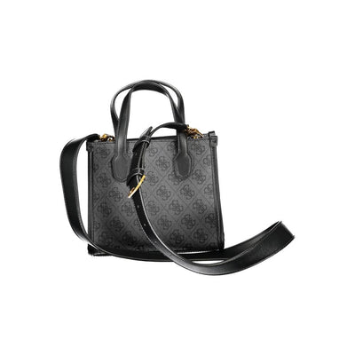 Sac à main Guess Jeans en polyéthylène noir