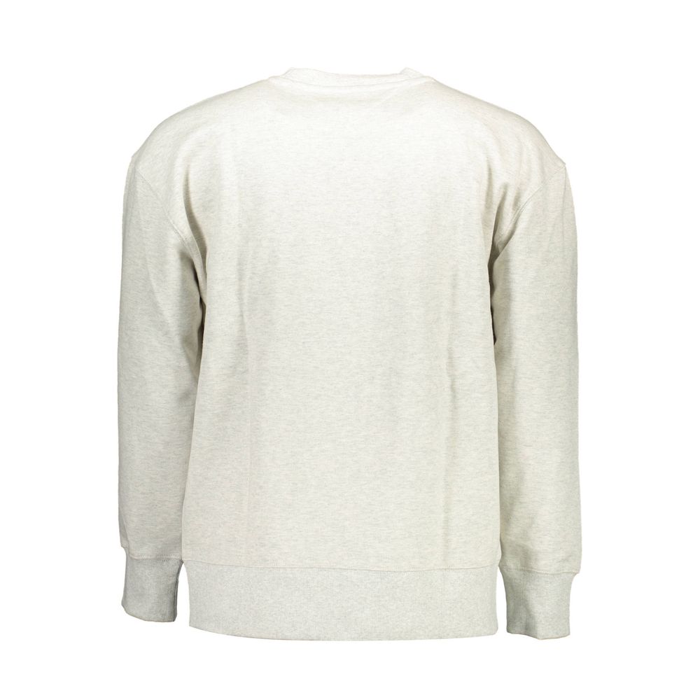 Pull en coton gris Tommy Hilfiger