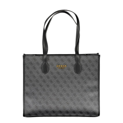 Sac à main Guess Jeans en polyéthylène noir