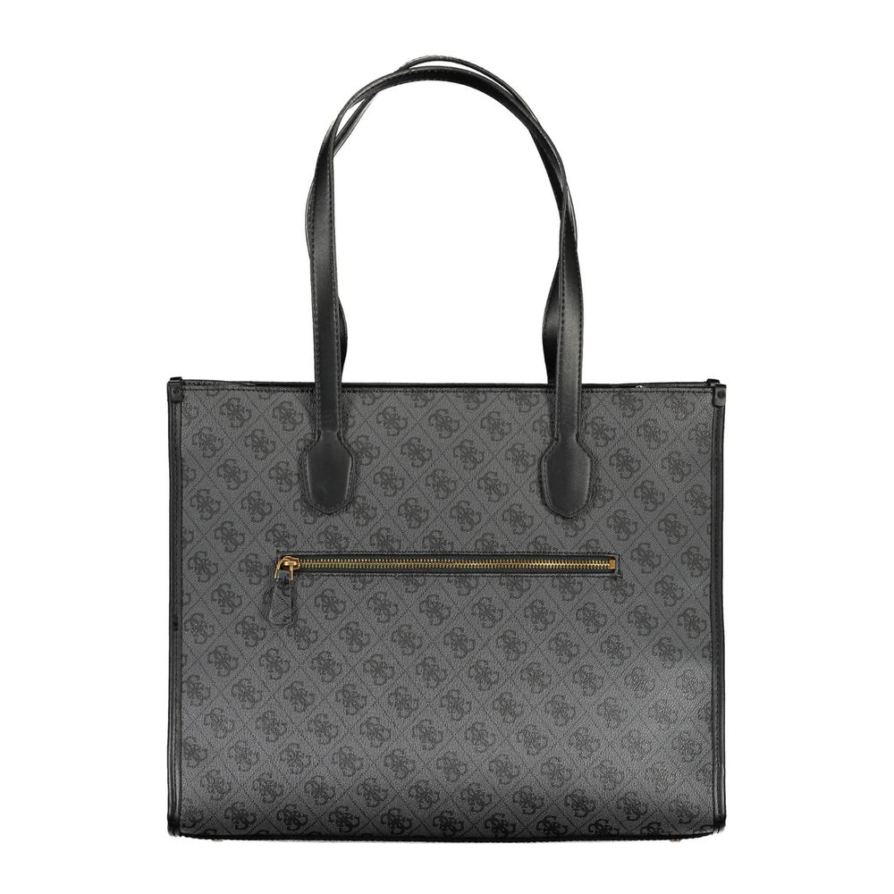 Sac à main Guess Jeans en polyéthylène noir